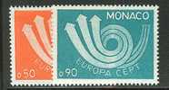 MONACO  EUROPA CEPT 1973  MNH - 1973