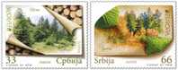 2011SRB  EUROPA CEPT FORESTS  SERBIEN SERBIA SRBIJA NEVER HINGED - 2011