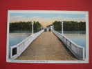 Lake Charles La   Bridge Across Calcasieu River  Vintage Wb       -------========= Ref 176 - Altri & Non Classificati
