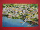 Lake Charles La      View From The Air --- Linen   ----=========-------Ref 176 - Andere & Zonder Classificatie
