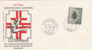 Germany -1958 Sport FDC - Collections