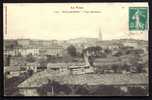 CPA  ANCIENNE- FRANCE- PUYLAURENS (81)- VUE GENERALE EN TRES GROS PLAN- LINGE SECHANT- RUE PRINCIPALE- - Puylaurens