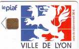 PIAF VILLE DE LYON 30 EUROS 06/10 2000 EX BON ETAT - Parkkarten