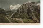 Panorama Mürren Eiger Mönch Jungfrau Gletscherhorn 1906 - Mürren