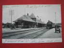 Dixon Il  Chicago & North Western Depot Station Ca 1907 ----=========-------Ref 177 - Andere & Zonder Classificatie