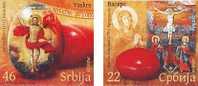 2010SRB    SERBIEN SERBIA SRBIJA EASTER PASQUA  RELIGIONE  NEVER HINGED - Pasen