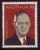 1975 - Australian Prime Ministers 10c JOHN CURTIN Stamp FU - Oblitérés