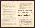 Supplément - Questionnaire  C.I.C.M. N° 5 Du MJ N° 60 . - Marabout Junior