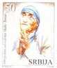 2010SRB    SERBIEN SERBIA SRBIJA  MOTHER THERESA  NEVER HINGED - Mère Teresa