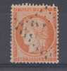 Lot N°13637   Variété/n°38 Orange, Oblit GC, Fond Ligné Et Point Blanc Face A L'oeil - 1870 Belagerung Von Paris