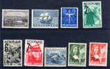 Rembrandt, Tourisme, Jan Steen, Etc, Nederland Entre Yv. 229 Et 347*, Cote 124 € - Unused Stamps