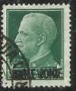 ISOLE JONIE 1941 SOPRASTAMPATO D´ITALIA ITALY OVERPRINTED CENT. 25 C USATO USED OBLITERE´ - Islas Jónicas