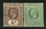 Cayman Islands        Stamps       SC# 32,33 - Iles Caïmans