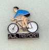 Rare Pin´s Cyclicme. Vélo Club A.S. Le Tréport (Département 80) - Cyclisme