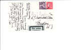 23/9156  CP  POUR LA G.B. - Storia Postale