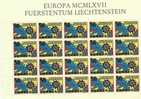 1967 - Liechtenstein 425 Europa - Minifoglio   ----- - Blocchi & Fogli