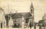 Habsheim - Eglise , Carte Animée - 1922 ( Voir Verso ) - Habsheim