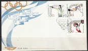 S647.-.CHINA, P.R.-1984- FDC-SCOTT #:1923-29.SUMMER OLYMPICS`84 - Covers & Documents