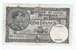 5 Fr - 1929 - 5 Franchi