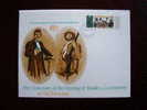 KUT 1971 STANLEY Meeting LIVINGSTONE Centenary  5/- STAMP On FDC. - Kenya, Uganda & Tanzania