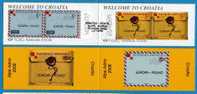 2008 857-58  DER BRIEF HRVATSKA  CROAZIA  KROAZIEN  EUROPA CEPT BOOKLET RARO - 2008