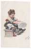 KARL FEIERTAG - Boy, Papers, Toys, Old Postcard - Feiertag, Karl