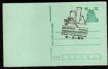 Homoeopathic Research Beaker India 1995 Cachet On Green Tiger Postcard # 08551d - Covers & Documents