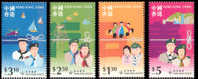 1998 HONG KONG SCOUTS 4V - Unused Stamps