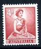 Australia 1959 QEII 4d Carmine Lake Definitive, MH - Mint Stamps