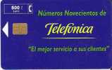 P-379 TARJETA DE ESPAÑA DE TELEFONICA - Emissioni Private