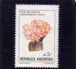 .1987 Argentina -  Flower- Cactus 1v ** - Unused Stamps