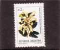 .1987 Argentina -  Flower- Orchidea  1v ** - Unused Stamps