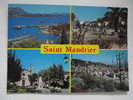 Cpsm Souvenir De St Mandrier - Saluti Da.../ Gruss Aus...