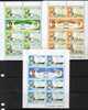 Nevis 1981 - Royal Wedding Sheetlets SG72a, 74b & 76b MNH Cat £7.60 SG2015 - St.Kitts And Nevis ( 1983-...)