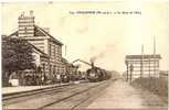 D49 - CHALONNE - LA GARE DE L´ETAT - En L´état Petites Taches Voir Scan - Chalonnes Sur Loire