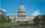 USA – United States – Washington DC – The Capitol - 1950s Unused Chrome Postcard [P3037] - Washington DC