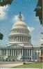 USA – United States – Washington DC – The Capitol - 1950s Unused Chrome Postcard [P3043] - Washington DC