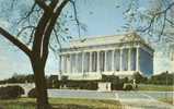 USA – United States – Washington DC - Lincoln Memorial – 1950s Unused Chrome Postcard [P3059] - Washington DC