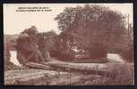 CPA  ANCIENNE- FRANCE- BOISSY-L'AILLERIE (78)- LE BATEAU RUSTIQUE SUR LA VLOSNE- LE PARC- LES JARDINS- TRAIN A GAUCHE- - Boissy-l'Aillerie