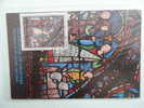 CARTE MAXIMUM  MAXIMUM CARD  VITRAIL DE CHARTRES FRANCE - Glas & Brandglas