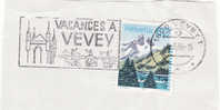 1995 Svizzera -  Annullo Speciale -  Vacanze A Vevey - Affranchissements Mécaniques