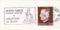 1975 Monaco - Monte Carlo - Museo Naz. E Collezione De Galea - Marcofilie