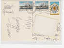 PO7124A# Affrancatura Mista Su Cartolina GRECIA  VG 1979 - Storia Postale