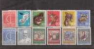 SUISSE:1966-1967:3 Séries Pro Patria:1967+Pro Juventute1966+Europa.NSC. - Unused Stamps