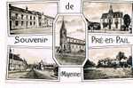 CPSM 53 -PRE-EN-PAIL - Mayenne-  SOUVENIR De .. Multivues - écrite 1956- Imp Photo Delbeau-Paypal Sans Frais - Pre En Pail
