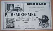 MEUBLES P. BEAUREPAIRE à SAINT-AMAND, Landau, - M