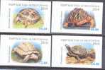 2010. Kyrgyzstan, Turtles, 4v IMPERFORATED, Mint/** - Kirghizistan