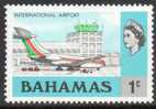 Bahamas 1979 - 1c International Airport On Chalky Paper SG460a MNH Cat £16 See Notes Below - Bahamas (1973-...)