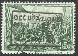 ZANTE 1941 MITOLOGICA DRACME DRX 15d USATO USED OBLITERE' - Zante