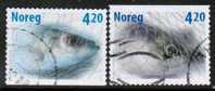 NORWAY   Scott #  1261-2  VF USED - Gebraucht